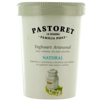 Yogurt artesanal desnatado natural